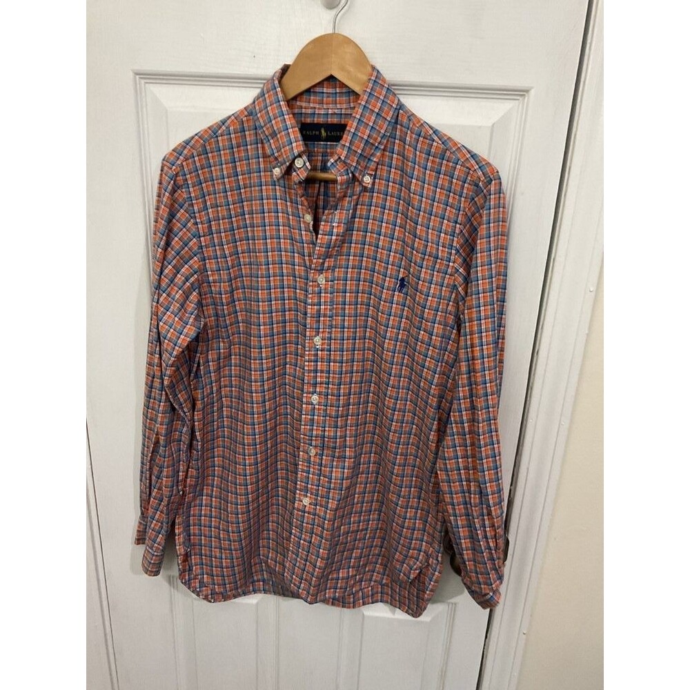 Ralph Lauren Men's Plaid Button-Down Shirt